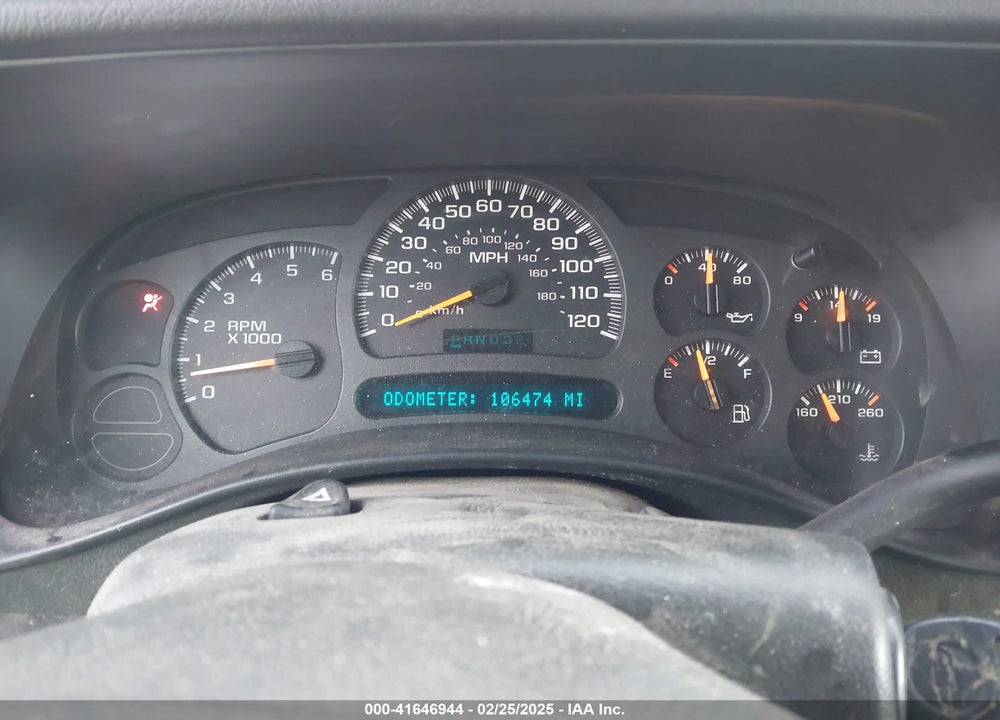 2003 CHEVROLET SILVERADO 1500 VIN: 2GCEK19TX31272325