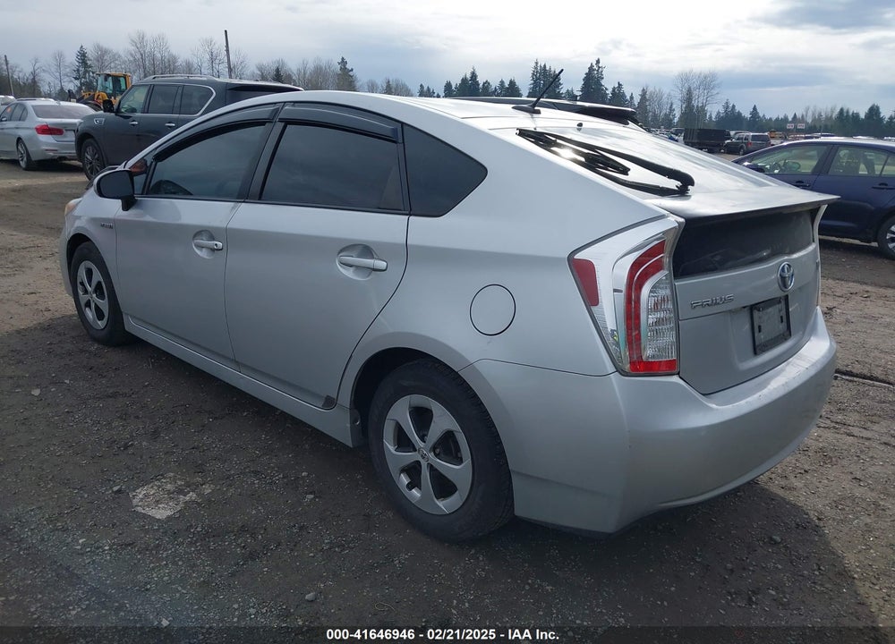 2015 TOYOTA PRIUS VIN: JTDKN3DU4F1905479