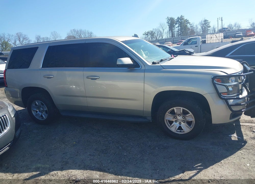 2017 CHEVROLET TAHOE COMMERCIAL FLEET VIN: 1GNLCDEC5HR237922