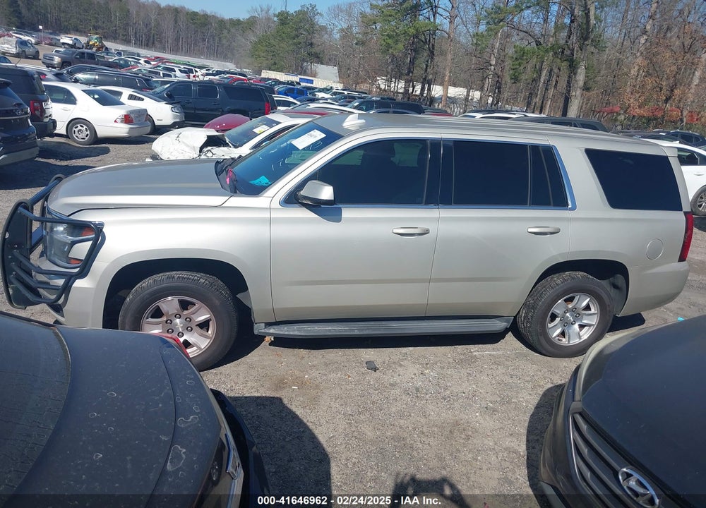 2017 CHEVROLET TAHOE COMMERCIAL FLEET VIN: 1GNLCDEC5HR237922