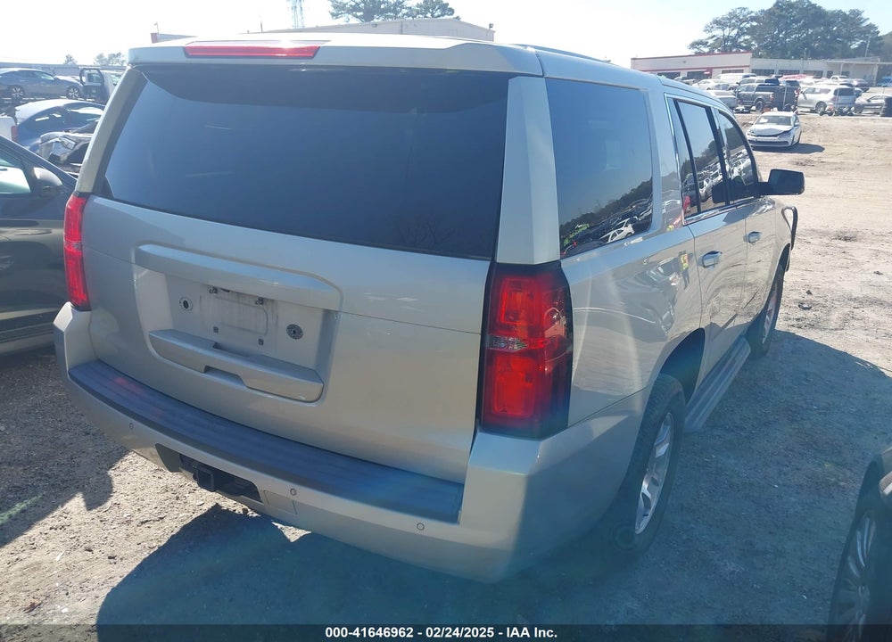 2017 CHEVROLET TAHOE COMMERCIAL FLEET VIN: 1GNLCDEC5HR237922