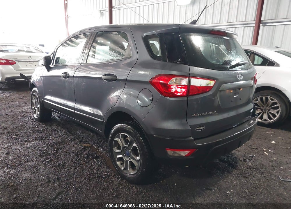 2021 FORD ECOSPORT S VIN: MAJ6S3FL2MC435779