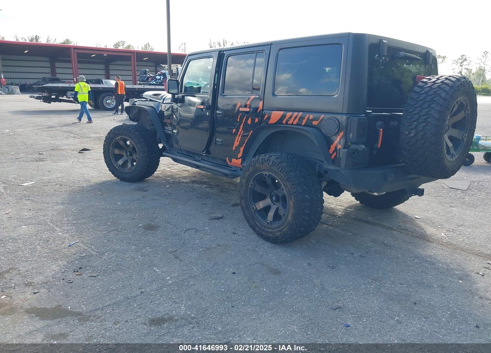 2017 JEEP WRANGLER UNLIMITED SPORT VIN: 1C4HJWDG3HL608163