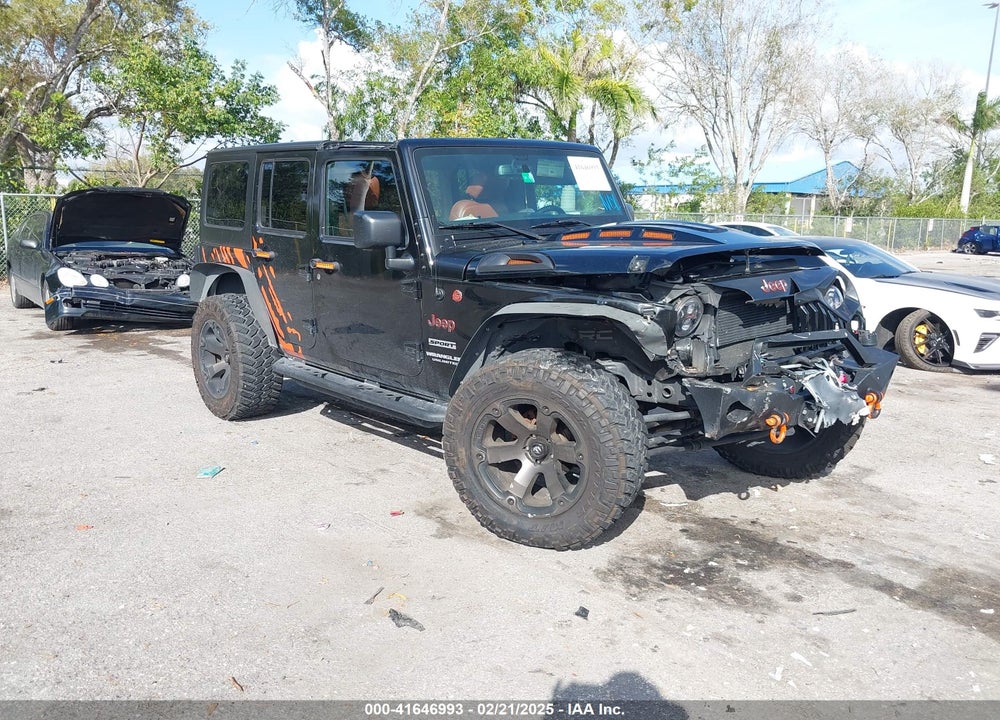 2017 JEEP WRANGLER UNLIMITED SPORT VIN: 1C4HJWDG3HL608163