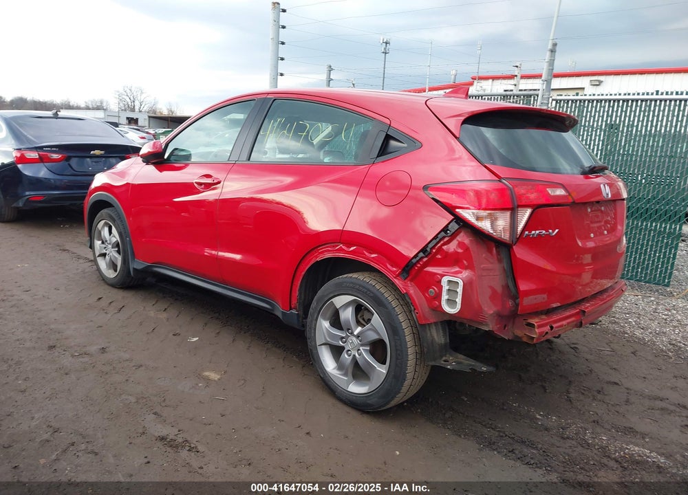 2018 HONDA HR-V LX VIN: 3CZRU6H32JG709615