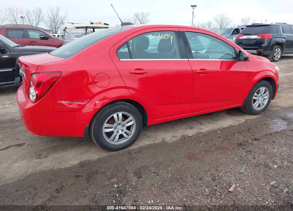 2016 CHEVROLET SONIC VIN: 1G1JC5SH5G4133229