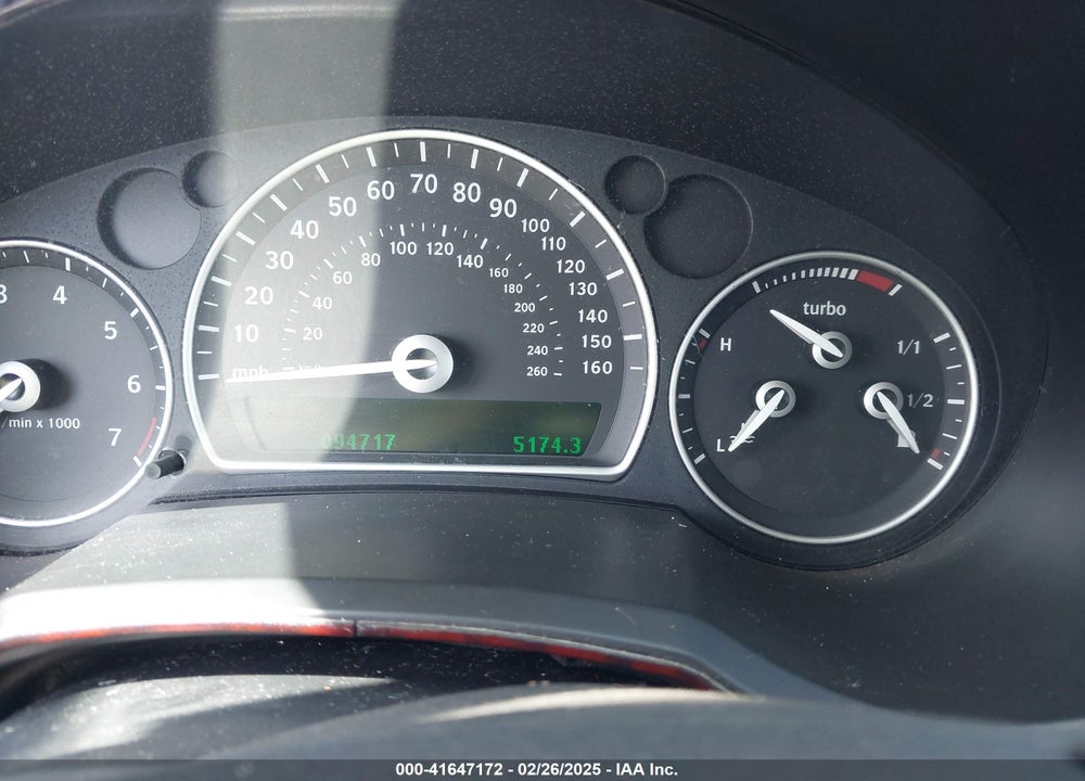 2008 SAAB 9-3 2.0T VIN: YS3FB79Y786009317
