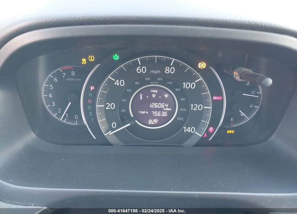 2013 HONDA CR-V EX-L VIN: 5J6RM4H74DL069213