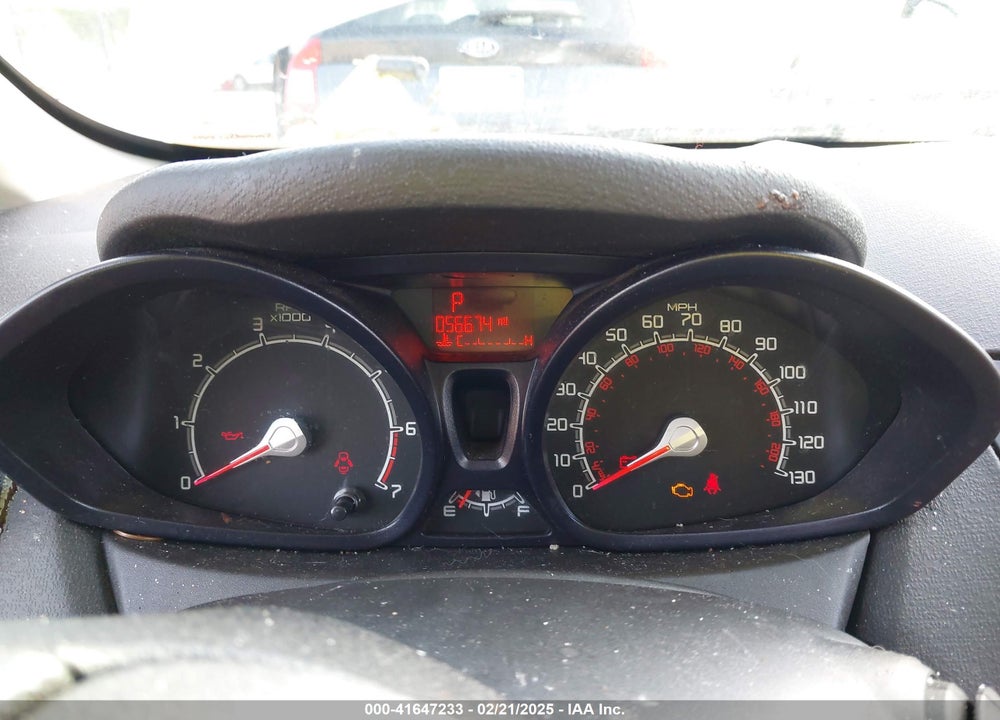 2013 FORD FIESTA VIN: 3FADP4AJ1DM226648