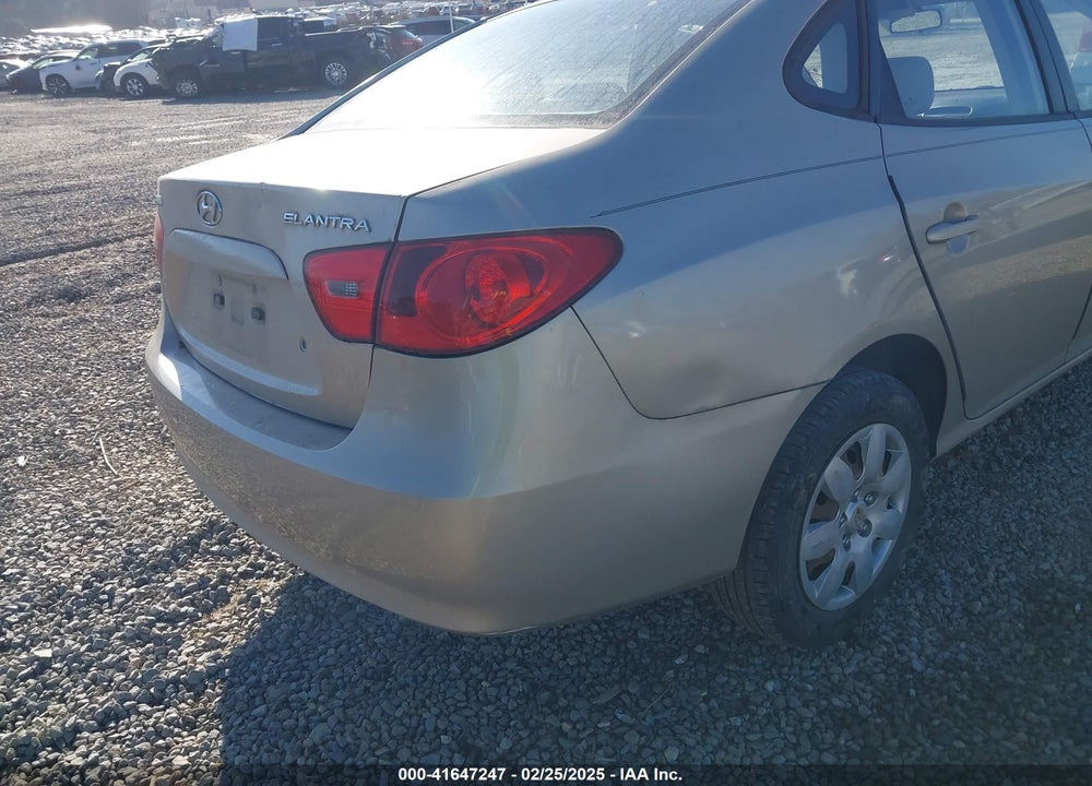 2008 HYUNDAI ELANTRA GLS/SE VIN: KMHDU46D58U512795