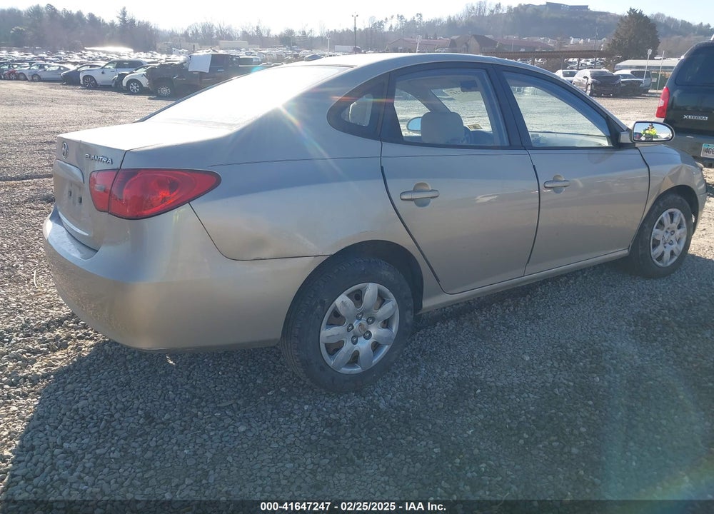 2008 HYUNDAI ELANTRA GLS/SE VIN: KMHDU46D58U512795