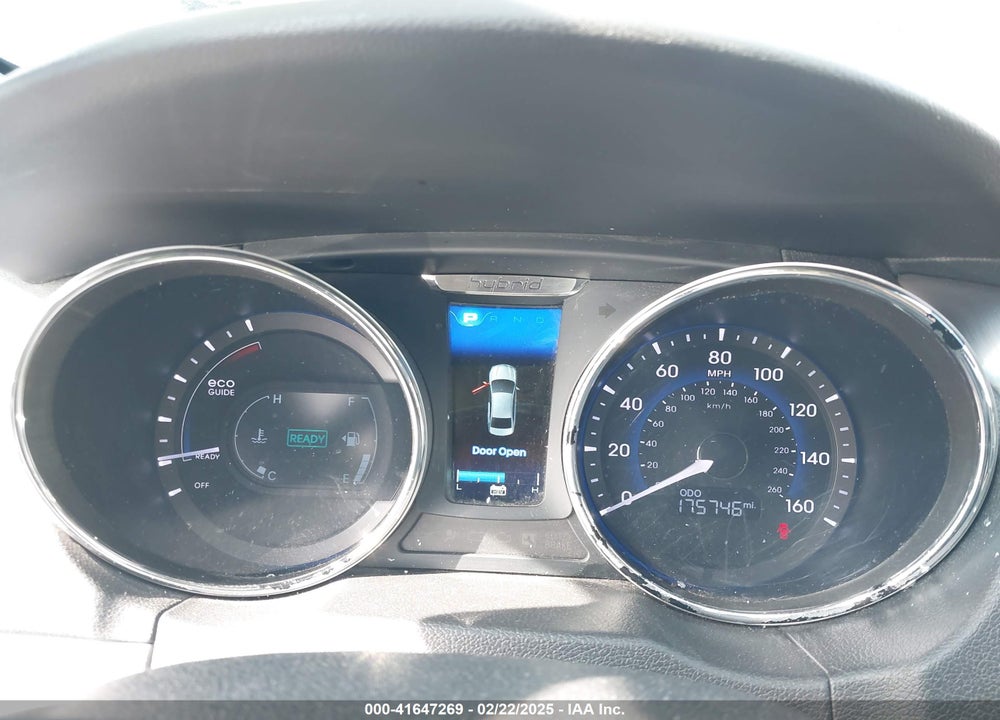 2013 HYUNDAI SONATA HYBRID VIN: KMHEC4A43DA097471