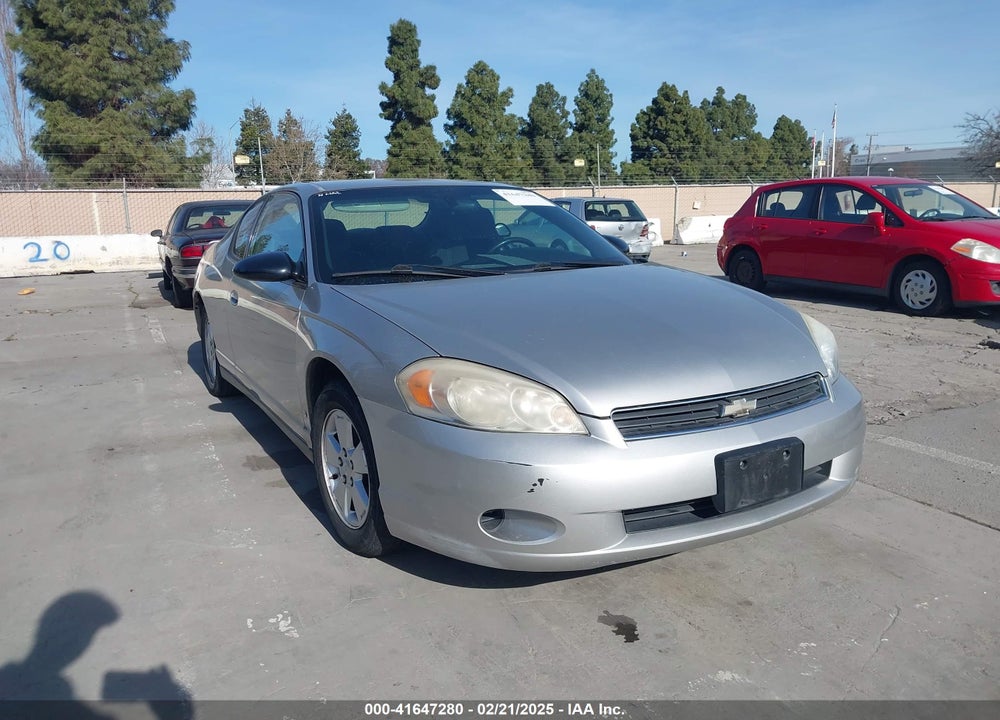 2006 CHEVROLET MONTE CARLO LT VIN: 2G1WM15K569372035