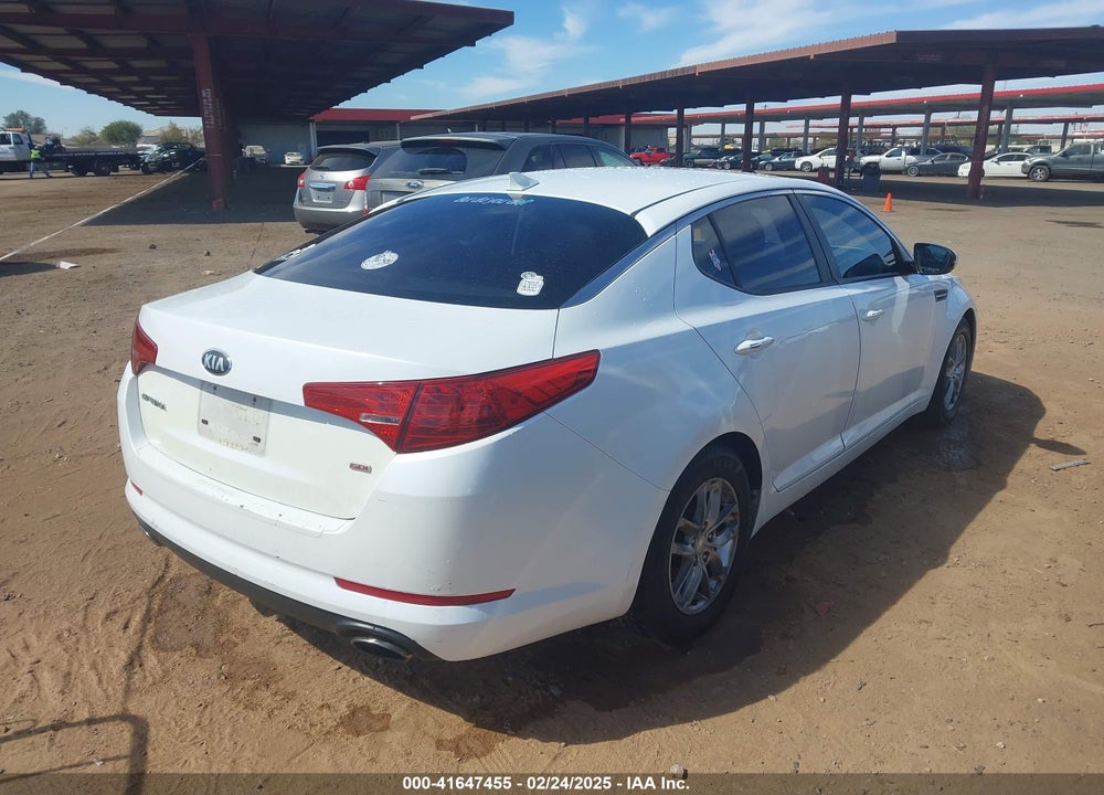 2013 KIA OPTIMA VIN: KNAGM4A74D5324824