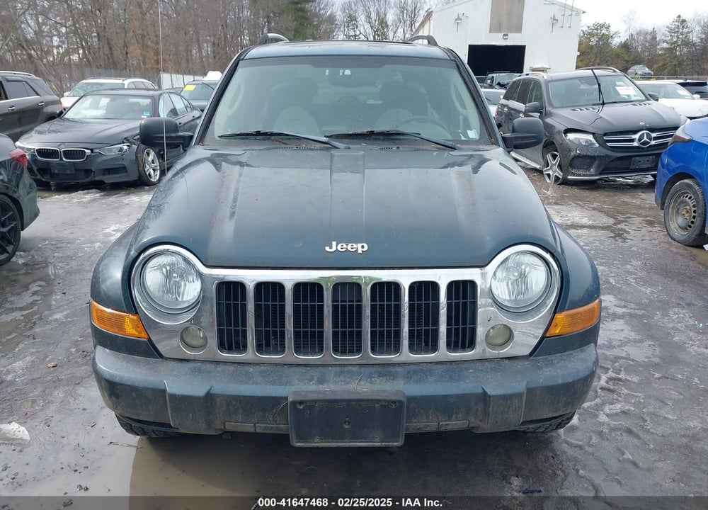 2005 JEEP LIBERTY LIMITED EDITION VIN: 1J4GL58K95W647956