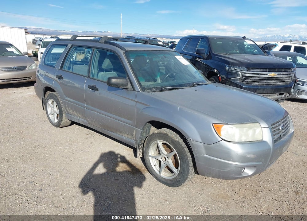 2008 SUBARU FORESTER 2.5X VIN: JF1SG63658H718444