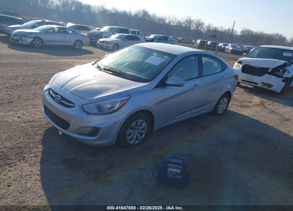 2016 HYUNDAI ACCENT VIN: KMHCT4AE3GU961955