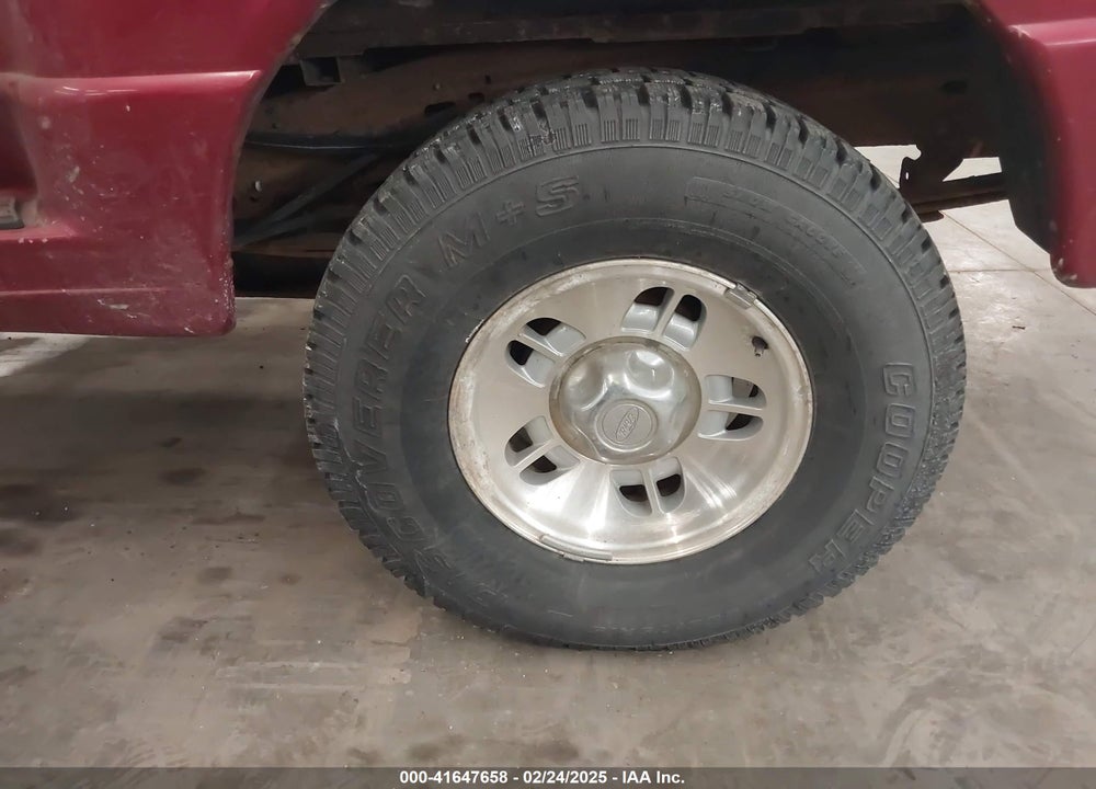 1995 FORD RANGER VIN: 1FTDR15X5SPA72213