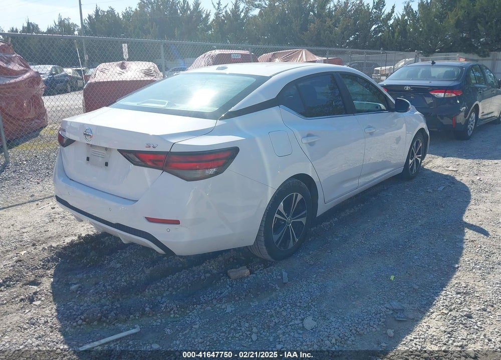 2022 NISSAN SENTRA VIN: 3N1AB8CV2NY222642