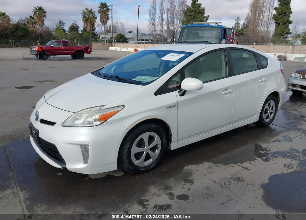 2013 TOYOTA PRIUS VIN: JTDKN3DU8D5565906