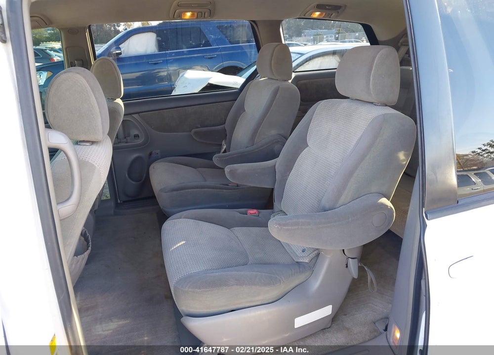 2007 TOYOTA SIENNA LE VIN: 5TDZK23C97S087987