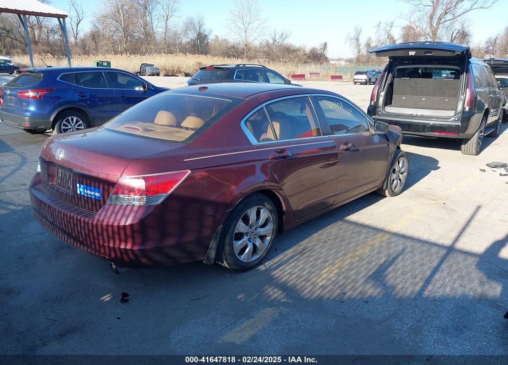 2009 HONDA ACCORD VIN: 1HGCP26809A169820