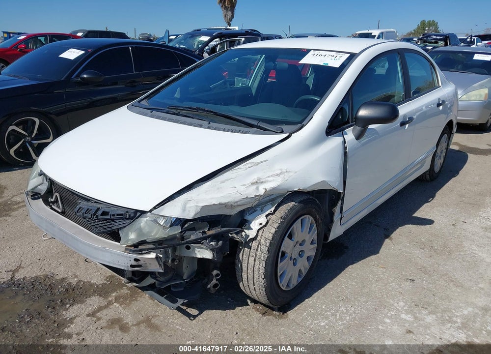 2010 HONDA CIVIC VP VIN: 19XFA1F3XAE041937