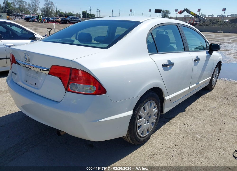 2010 HONDA CIVIC VP VIN: 19XFA1F3XAE041937