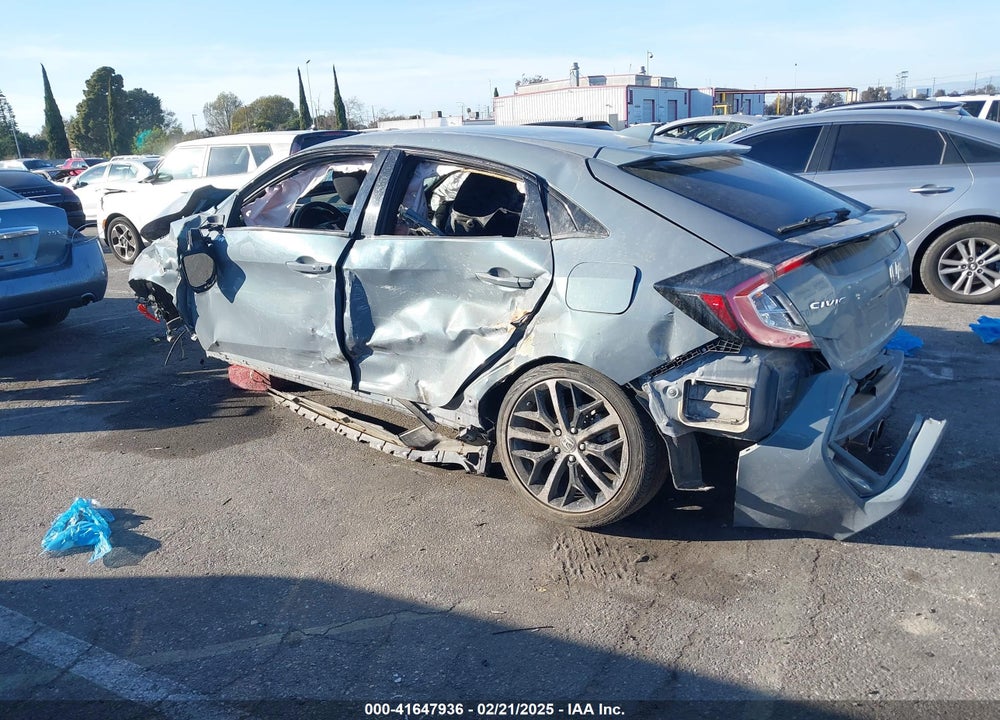 2021 HONDA CIVIC VIN: SHHFK7H4XMU407169