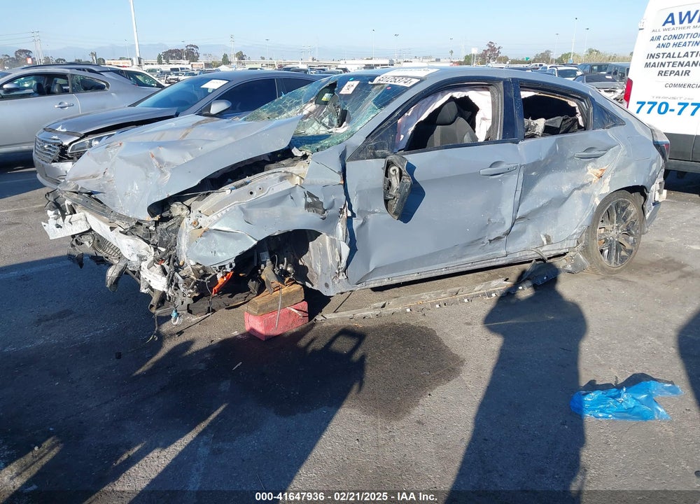 2021 HONDA CIVIC VIN: SHHFK7H4XMU407169