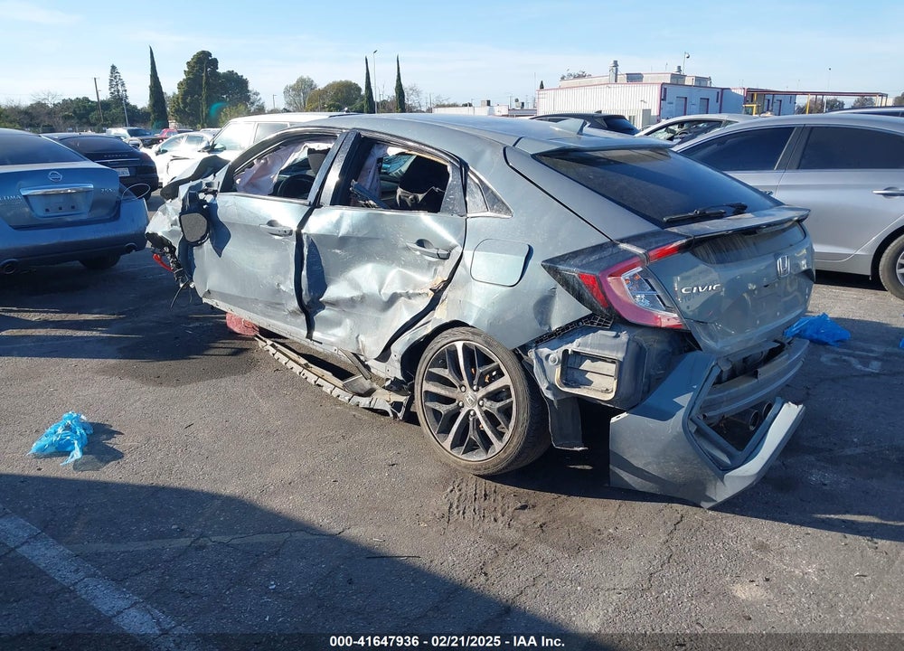 2021 HONDA CIVIC VIN: SHHFK7H4XMU407169