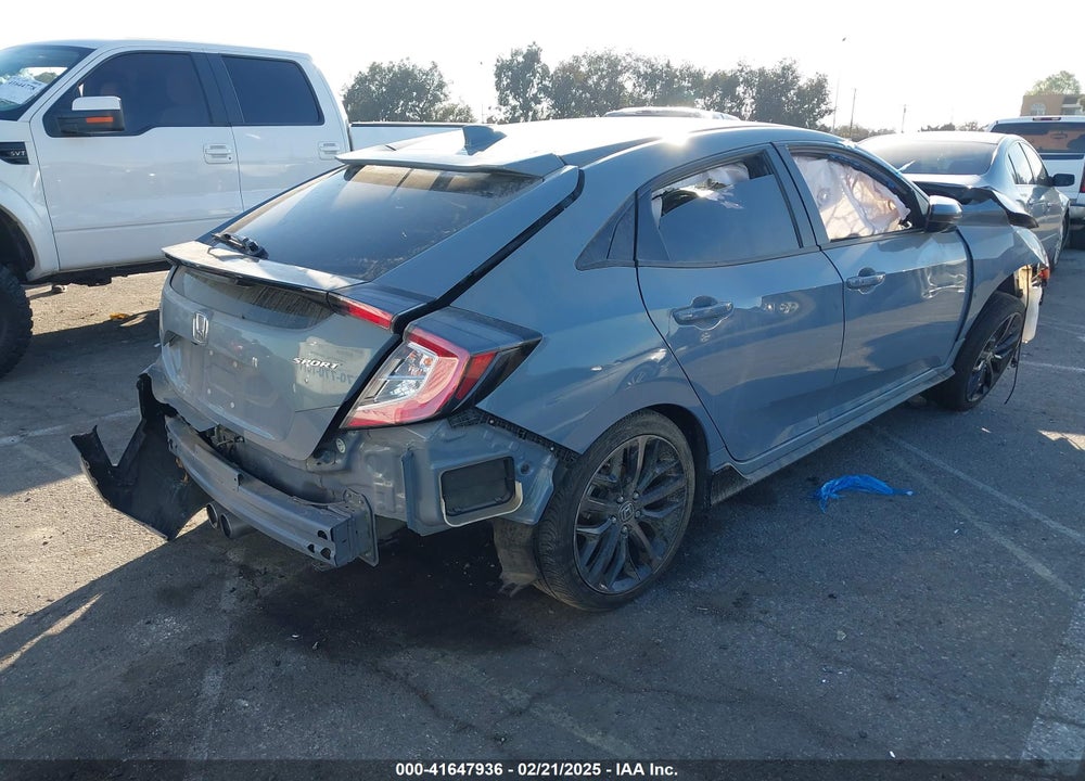 2021 HONDA CIVIC VIN: SHHFK7H4XMU407169