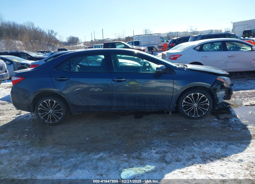 2015 TOYOTA COROLLA VIN: 2T1BURHE3FC384338