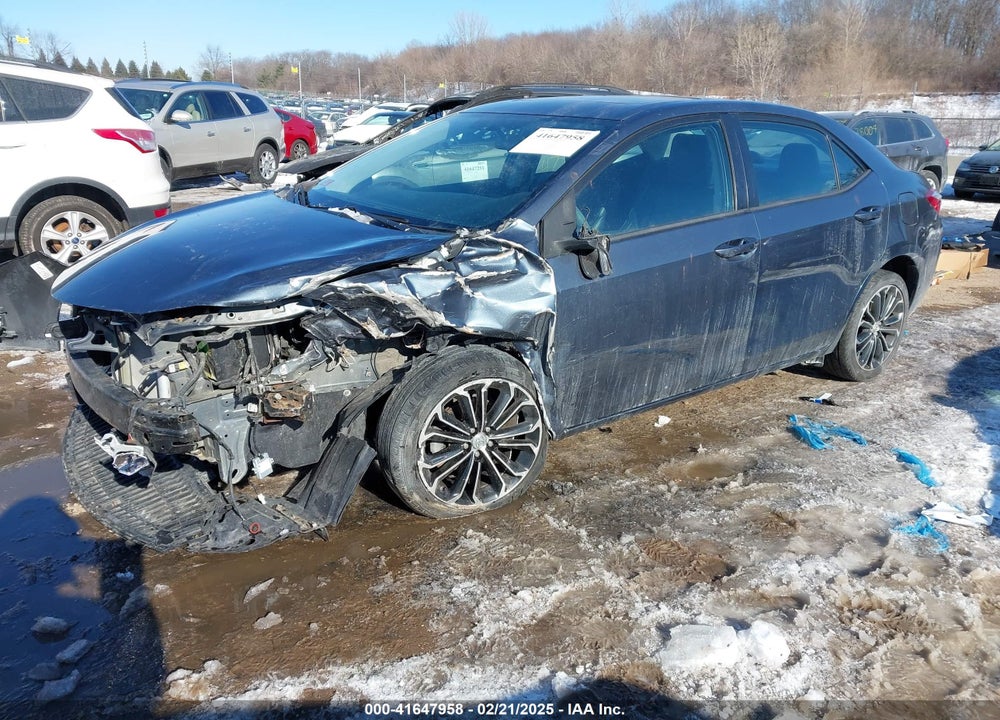 2015 TOYOTA COROLLA VIN: 2T1BURHE3FC384338