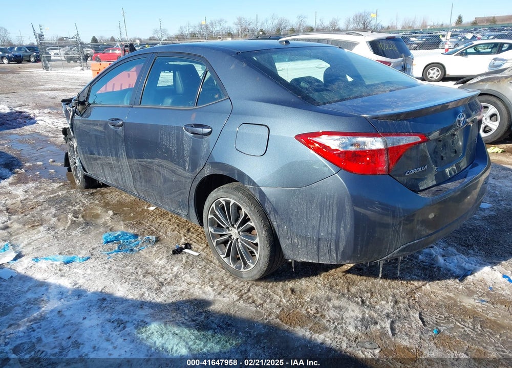 2015 TOYOTA COROLLA VIN: 2T1BURHE3FC384338
