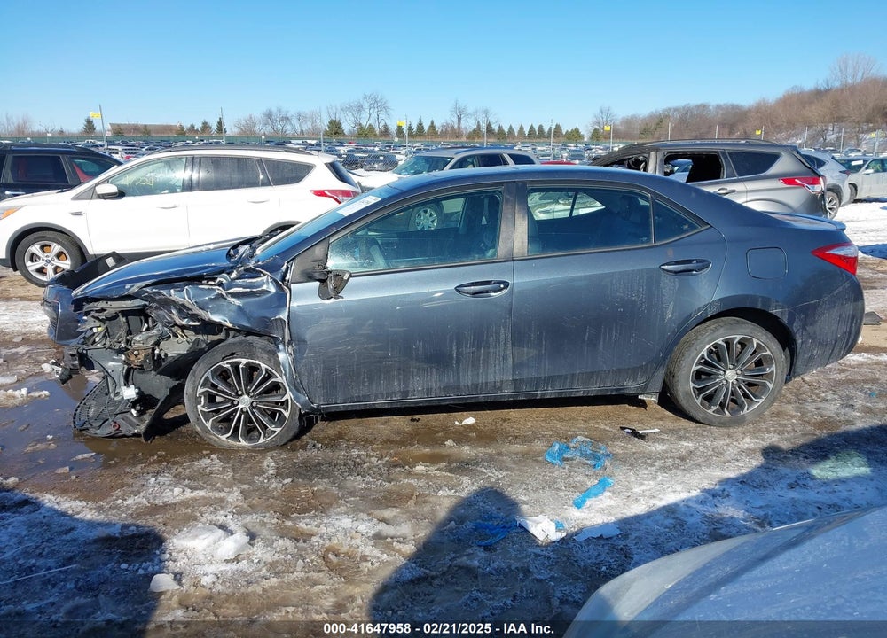 2015 TOYOTA COROLLA VIN: 2T1BURHE3FC384338