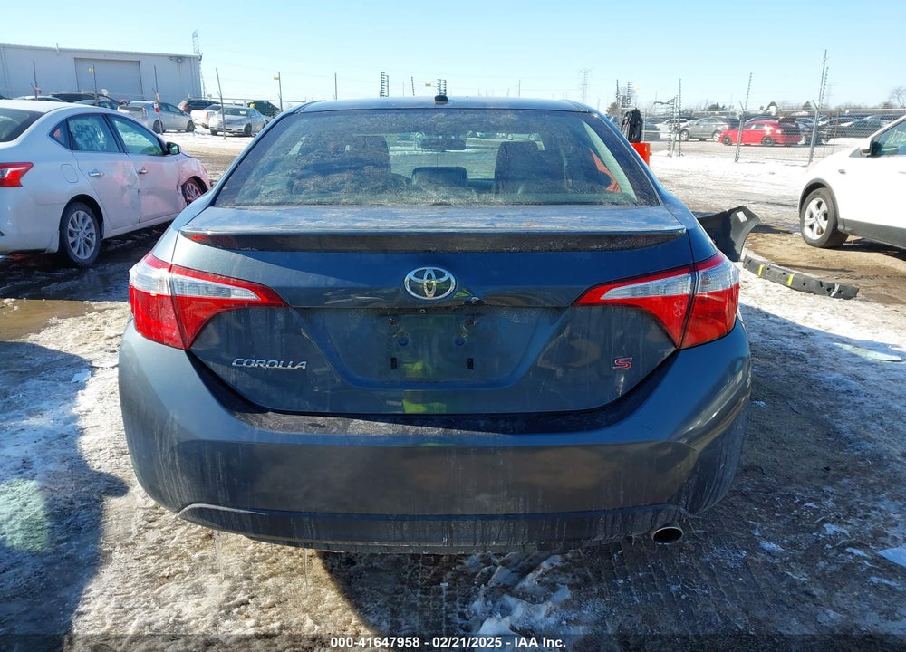 2015 TOYOTA COROLLA VIN: 2T1BURHE3FC384338