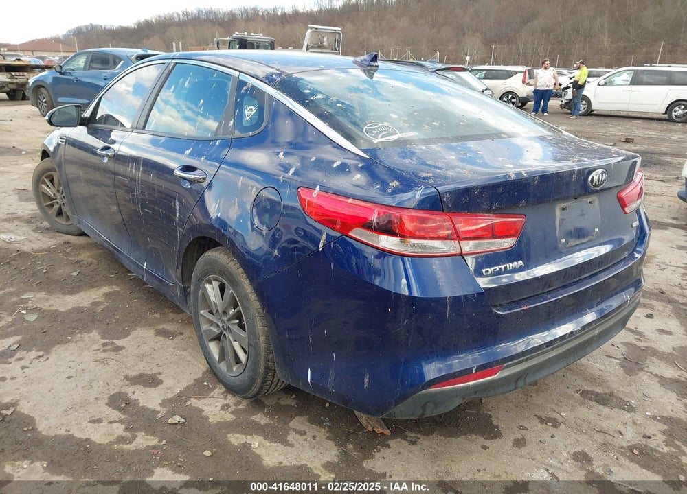 2016 KIA OPTIMA VIN: 5XXGT4L14GG017958
