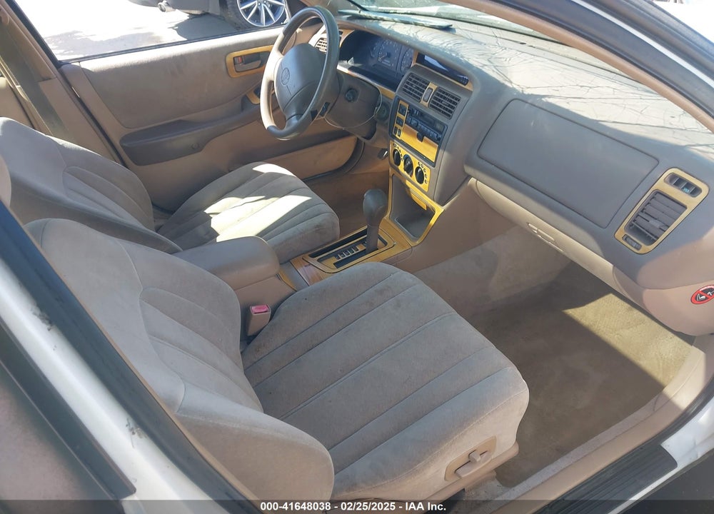 1997 TOYOTA AVALON VIN: 4T1BF12B4VU162527