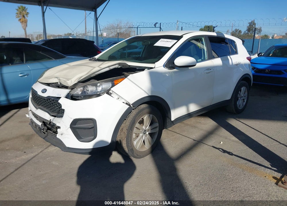 2019 KIA SPORTAGE LX VIN: KNDPM3ACXK7596080