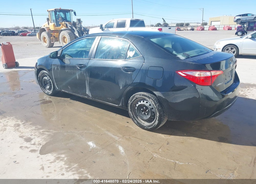 2018 TOYOTA COROLLA VIN: 2T1BURHE2JC036166