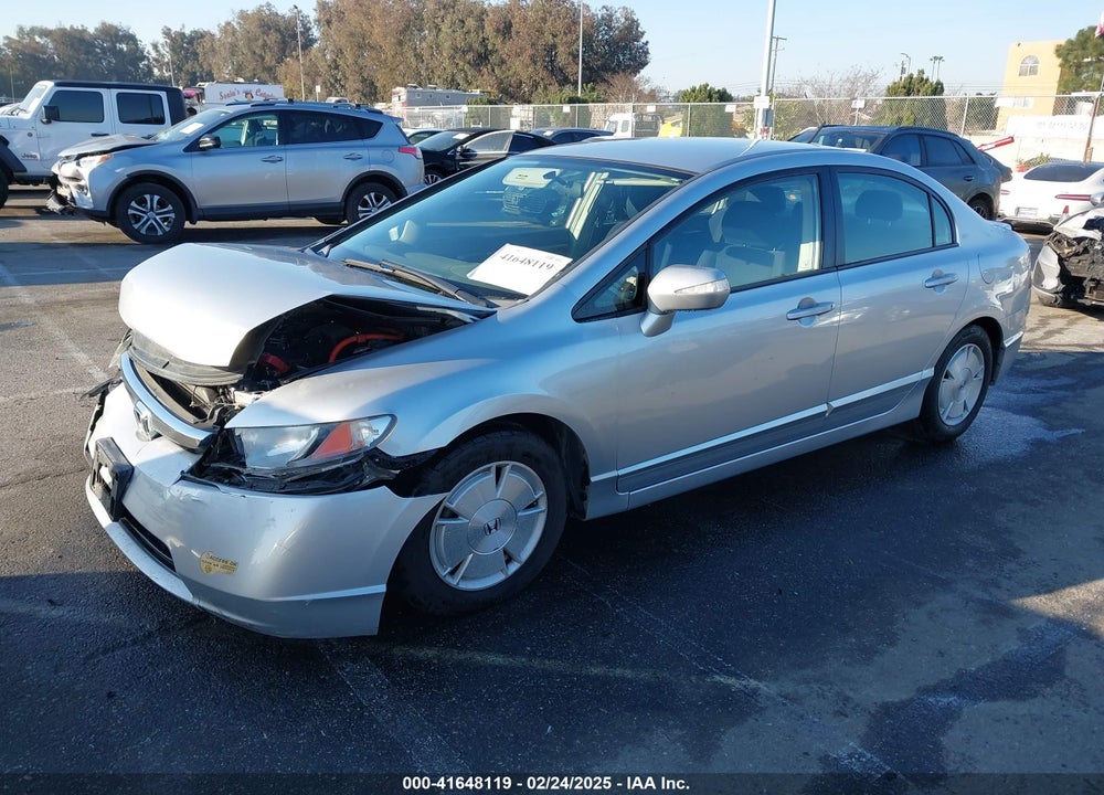 2006 HONDA CIVIC HYBRID VIN: JHMFA36296S030935