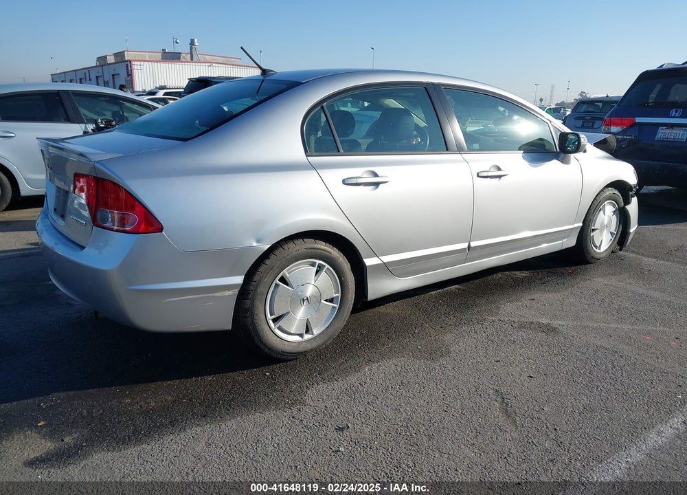 2006 HONDA CIVIC HYBRID VIN: JHMFA36296S030935