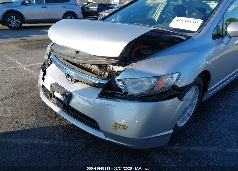 2006 HONDA CIVIC HYBRID VIN: JHMFA36296S030935