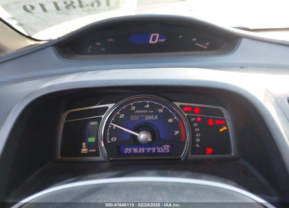 2006 HONDA CIVIC HYBRID VIN: JHMFA36296S030935
