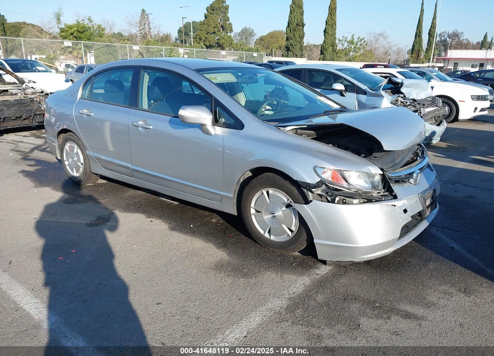 2006 HONDA CIVIC HYBRID VIN: JHMFA36296S030935