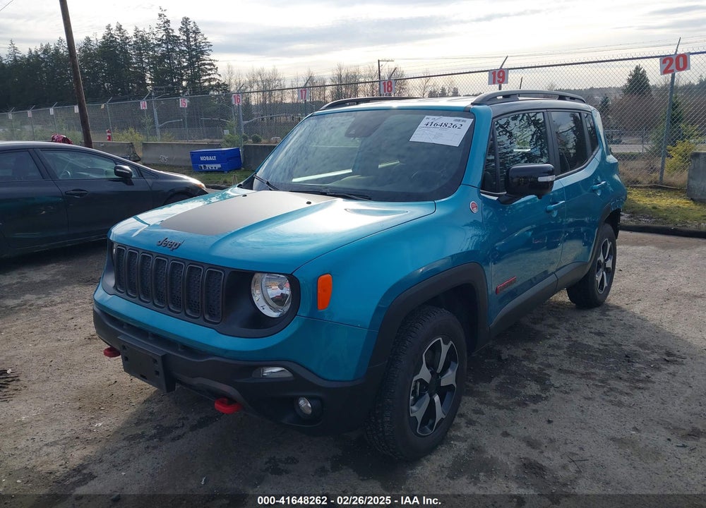 2022 JEEP RENEGADE TRAILHAWK 4X4 VIN: ZACNJDC16NPN46704