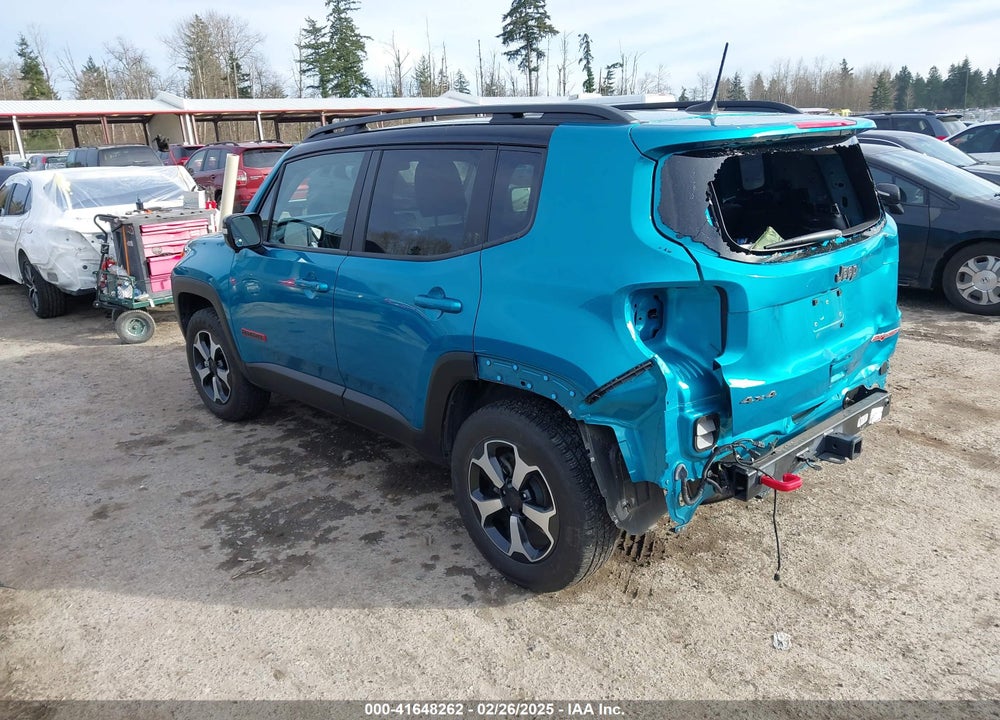 2022 JEEP RENEGADE TRAILHAWK 4X4 VIN: ZACNJDC16NPN46704