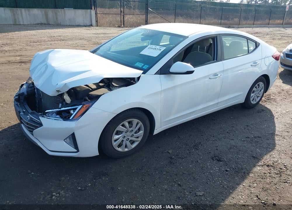 2019 HYUNDAI ELANTRA VIN: 5NPD74LF9KH453155