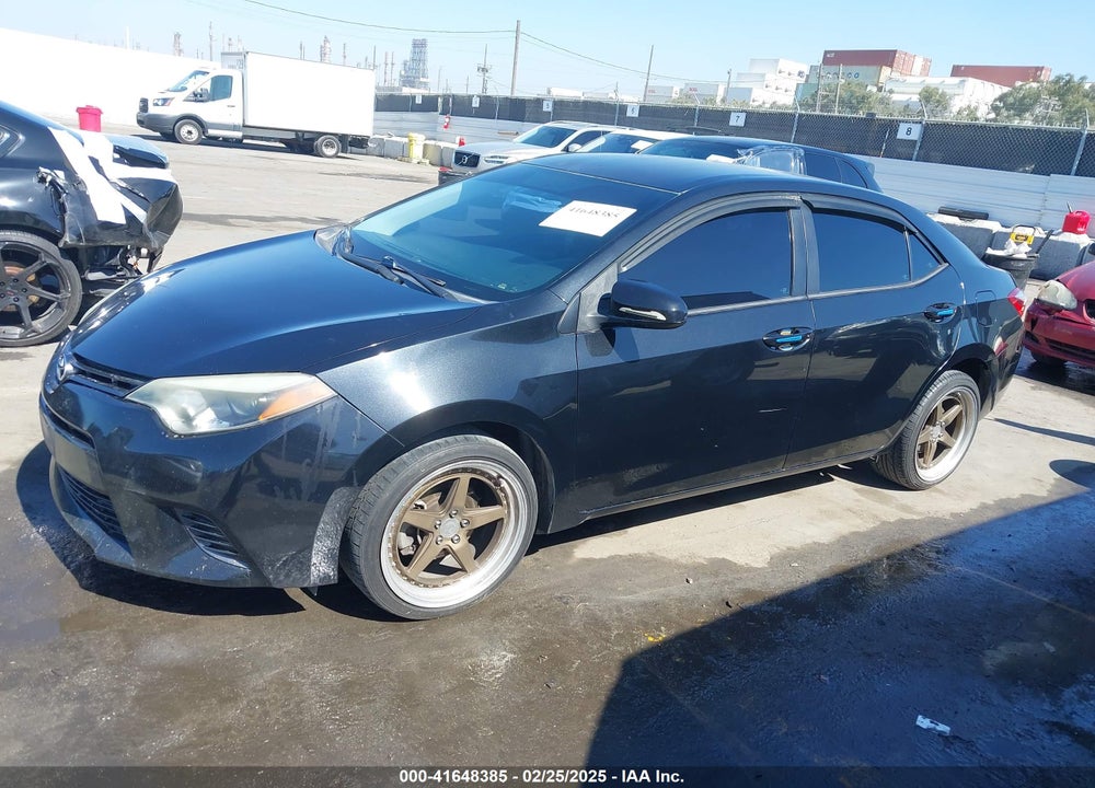 2016 TOYOTA COROLLA LE VIN: 5YFBURHE3GP458780